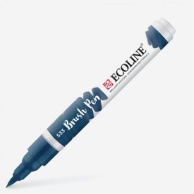 Talens Ecoline Brush Pen 533 İndigo Fırça Uçlu Çizim Kalemi