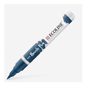 Talens Ecoline Brush Pen 533 İndigo Fırça Uçlu Çizim Kalemi