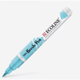 Talens Ecoline Brush Pen 580 Pastel Blue Fırça Uçlu Çizim Kalemi