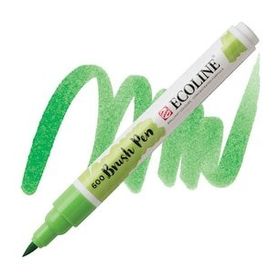 Talens Ecoline Brush Pen 600 Green Fırça Uçlu Çizim Kalemi