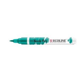 Talens Ecoline Brush Pen 654 Fir Green Fırça Uçlu Çizim Kalemi