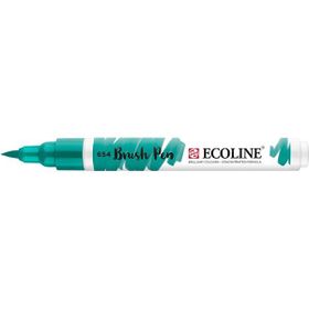 Talens Ecoline Brush Pen 654 Fir Green Fırça Uçlu Çizim Kalemi