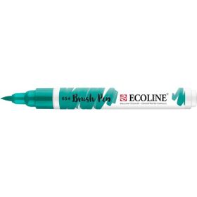 Talens Ecoline Brush Pen 654 Fir Green Fırça Uçlu Çizim Kalemi