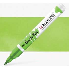 Talens Ecoline Brush Pen 665 Spring Green Fırça Uçlu Çizim Kalemi
