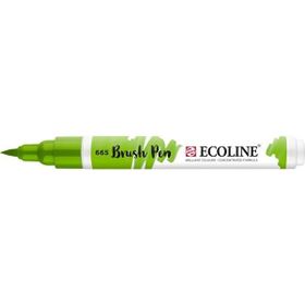Talens Ecoline Brush Pen 665 Spring Green Fırça Uçlu Çizim Kalemi