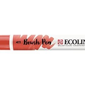 Talens Ecoline Burnt Sienna Fırça Uçlu Sulu Boya Kalemi