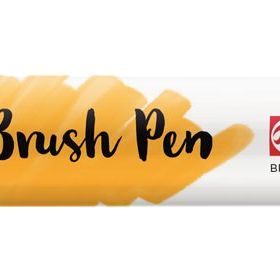 Talens Ecoline Deep Yellow Fırça Uçlu Sulu Boya Kalemi