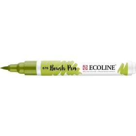 Talens Ecoline Grass Green Fırça Uçlu Sulu Boya Kalemi