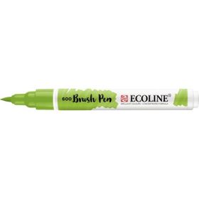 Talens Ecoline Green Fırça Uçlu Sulu Boya Kalemi