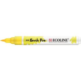 Talens Ecoline Lemon Yellow Fırça Uçlu Sulu Boya Kalemi