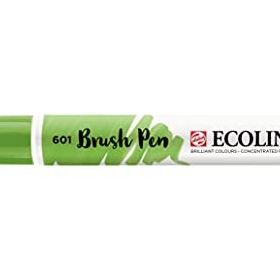 Talens Ecoline Light Green Fırça Uçlu Sulu Boya Kalemi