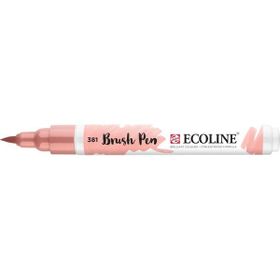 Talens Ecoline Pastel Red Fırça Uçlu Sulu Boya Kalemi