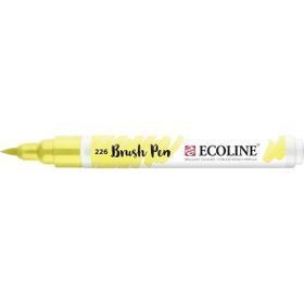 Talens Ecoline Pastel Yellow Fırça Uçlu Sulu Boya Kalemi