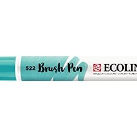 Talens Ecoline Turquoise Blue Fırça Uçlu Sulu Boya Kalemi