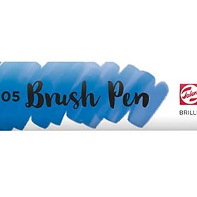 Talens Ecoline Ultramarine Light Fırça Uçlu Sulu Boya Kalemi