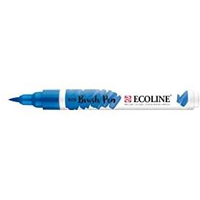 Talens Ecoline Ultramarine Light Fırça Uçlu Sulu Boya Kalemi