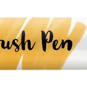 Talens Ecoline Yellow Ochre Fırça Uçlu Sulu Boya Kalemi