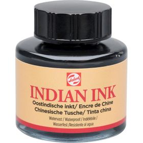 Talens Indian Ink Siyah 30 ml Çini Mürekkebi