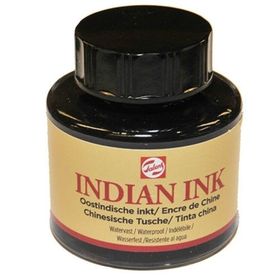 Talens Indian Ink Siyah 30 ml Çini Mürekkebi