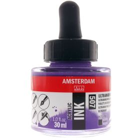 Talens N:507 Amsterdam 30ml Ultramarine Violet Akrilik Mürekkebi