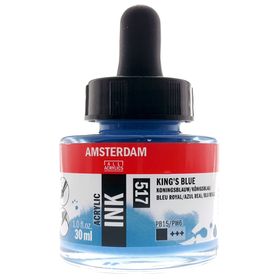 Talens N:517 Amsterdam 30ml King's Blue Akrilik Mürekkebi