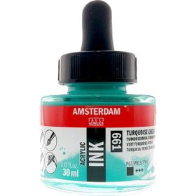 Talens N:661 Amsterdam 30ml Turquoise Green Akrilik Mürekkebi