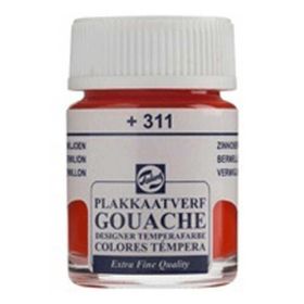 Talens No.311 16 ml Vermilon Kırmızı Guaj Boya