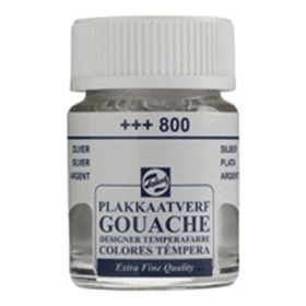 Talens No.800 16 ml Gümüş Yaldız Guaj Boya