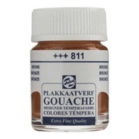 Talens No.811 16 ml Metalik Bronz Guaj Boya