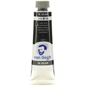 Talens No:702 Van Gogh 40ml Lamp Black Yağlı Boya