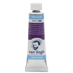 Talens Van Gogh 10 ml 593 Quinacridone Purple Blue Tüp Sulu Boya
