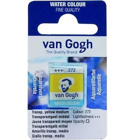 Talens Van Gogh 1/2 Tablet 272 Transparent Yellow Medium Sulu Boya