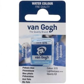 Talens Van Gogh 1/2 Tablet 570 Phthalo Blue Sulu Boya