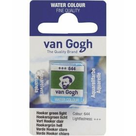 Talens Van Gogh 1/2 Tablet 644 Hooker Green Light Sulu Boya