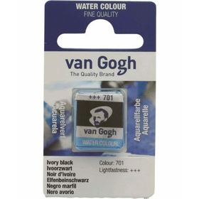 Talens Van Gogh 1/2 Tablet 701 Ivory Black Sulu Boya