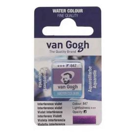 Talens Van Gogh 1/2 Tablet 847 Interference Violet Sulu Boya