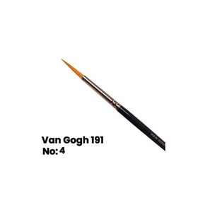 Talens Van Gogh 191 No:4 0 Sentetik Yuvarlak Fırça