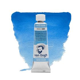 Talens Van Gogh Cerulean Blue Phthalo 535 Yarım Tablet Sulu Boya