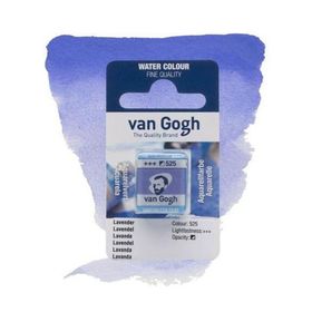 Talens Van Gogh Lavender 525 Yarım Tablet Sulu Boya