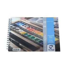 Talens Van Gogh Spiralli A5 300 gr 20 Yaprak Sulu Boya Blok