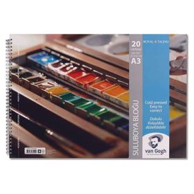 Talens Van Gogh Sulu Boya Blok Spiralli A4 20 Yaprak 300 Gr.