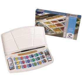 Talens Van Gogh Yarım Tablet 18’li Set Sulu Boya