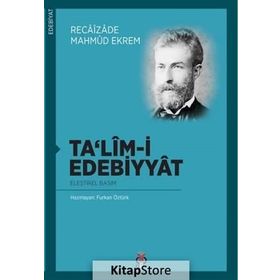 Ta’lim-i Edebiyyat - Recaizedi Mahmut Ekrem