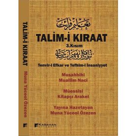 Talim - i Kıraat 3 Kısım - Muallim Naci