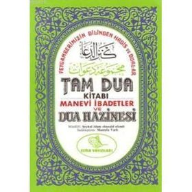 TAM DUA KİTABI MANEVI İBADETLER DUA HAZINESI (CILTLI) - MUSTAFA VARLI