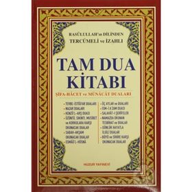 TAM DUA KİTABI MANEVI İBADETLER DUA HAZINESI (CILTLI) - MUSTAFA VARLI