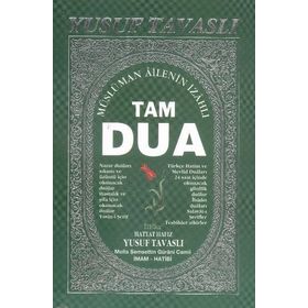 TAM DUA KİTABI - YUSUF TAVASLI