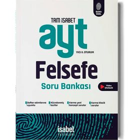 Tam İsabet AYT Felsefe Soru Bankası İsabet Yayınları