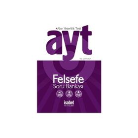 Tam İsabet AYT Felsefe Soru Bankası İsabet Yayınları