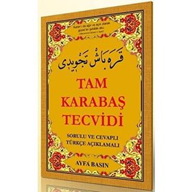 TAM KARABAŞ TECVIDI (KOD 046) SORULU - CEVAPLI TÜRKÇE AÇIKLAMALI - ALI HAYDAR